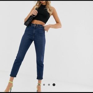 ASOS NWT Recycled Farleigh Jeans  w/ Patch Pockets